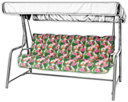 Poduszki na huśtawkę ogrodową FLORA 135 cm 364