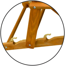 Leżak drewniany BORNEO I