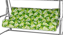 Poduszka na huśtawkę ogrodową FLORA 135 cm