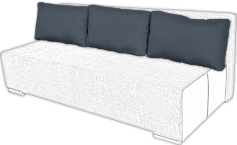 Poduszka na sofę narożnik BIANKA