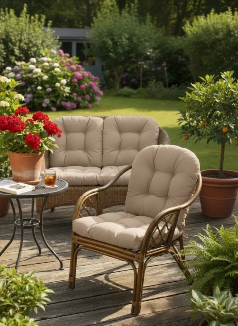 Poduszka na fotel rattanowy ATHENA