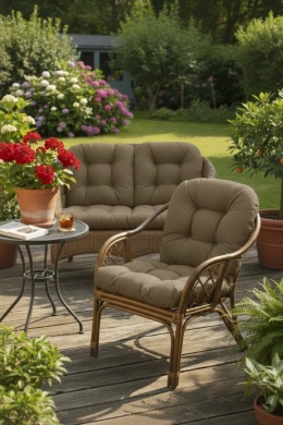 Poduszka na fotel rattanowy ATHENA