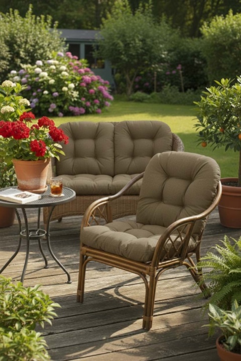 Poduszka na fotel rattanowy ATHENA