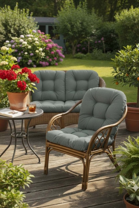 Poduszka na fotel rattanowy ATHENA