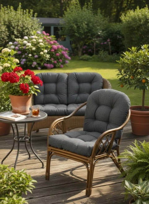 Poduszka na fotel rattanowy ATHENA