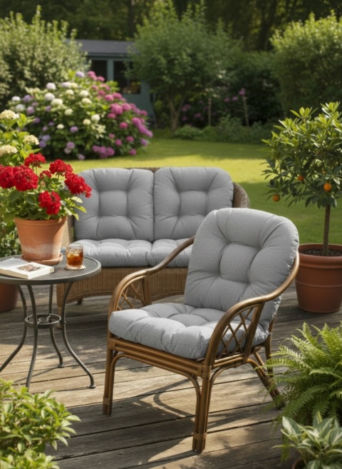 Poduszka na fotel rattanowy ATHENA