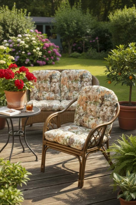 Poduszka na fotel rattanowy ATHENA