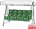 Poduszka na huśtawkę ogrodową FLORA 135 cm