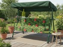 Poduszka na huśtawkę ogrodową FLORA 150 cm
