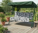 Poduszka na huśtawkę ogrodową FLORA 150 cm