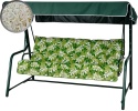 Poduszka na huśtawkę ogrodową FLORA 150 cm
