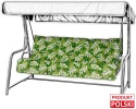 Poduszka na huśtawkę ogrodową FLORA 150 cm