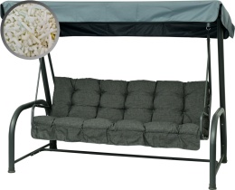 Poduszka na huśtawkę ogrodową FLORA 150 cm