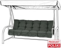 Poduszka na huśtawkę ogrodową FLORA 150 cm