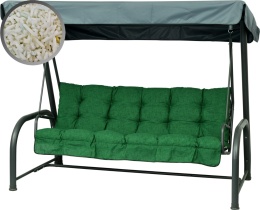 Poduszka na huśtawkę ogrodową FLORA 150 cm