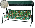Poduszka na huśtawkę ogrodową FLORA 150 cm