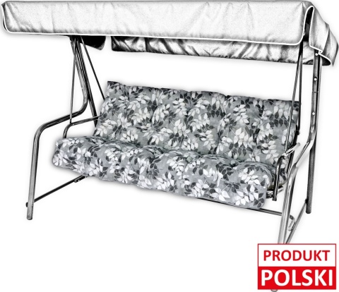 Poduszka na huśtawkę ogrodową FLORA 175 cm