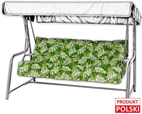 Poduszka na huśtawkę ogrodową FLORA 175 cm