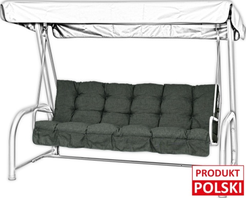 Poduszka na huśtawkę ogrodową FLORA 175 cm