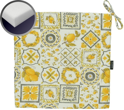 Poduszka na krzesło kwadratowa DARIA