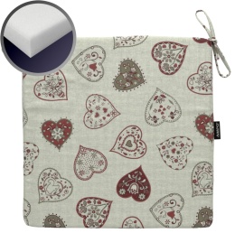 Poduszka na krzesło kwadratowa DARIA