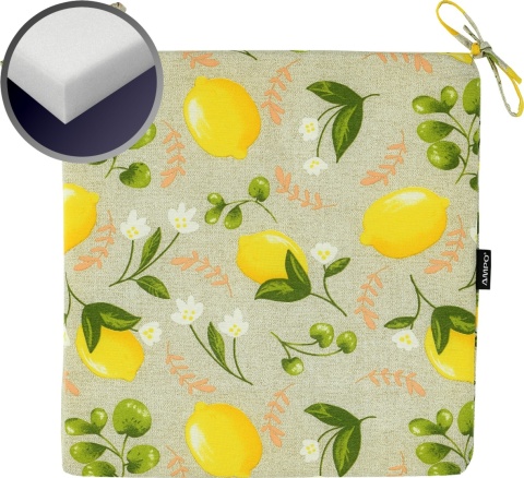 Poduszka na krzesło kwadratowa DARIA