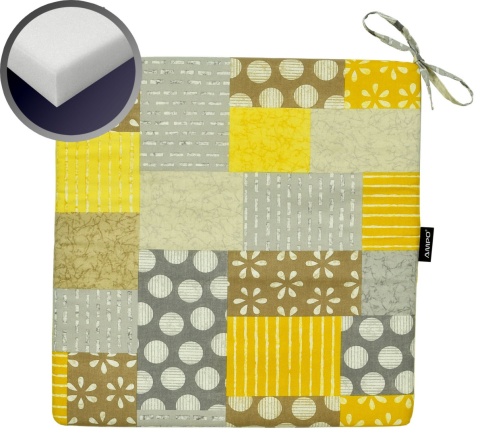 Poduszka na krzesło kwadratowa DARIA