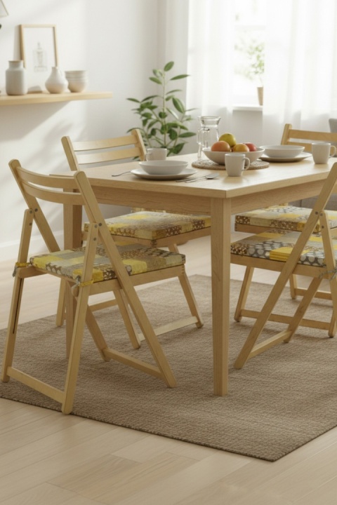 Poduszka na krzesło kwadratowa DARIA