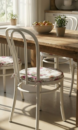 Poduszka na krzesło okrągła DALIA