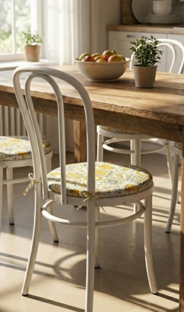 Poduszka na krzesło okrągła DALIA