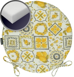 Poduszka na krzesło okrągła DALIA