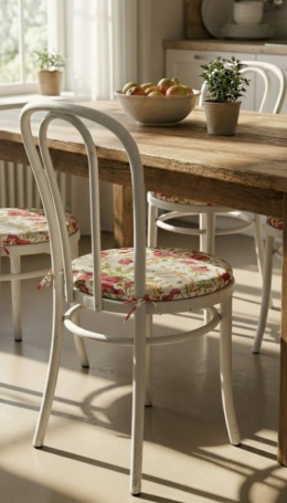 Poduszka na krzesło okrągła DALIA