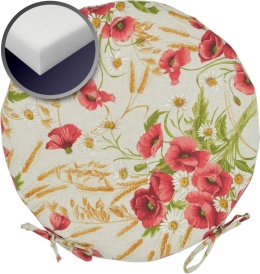 Poduszka na krzesło okrągła DALIA