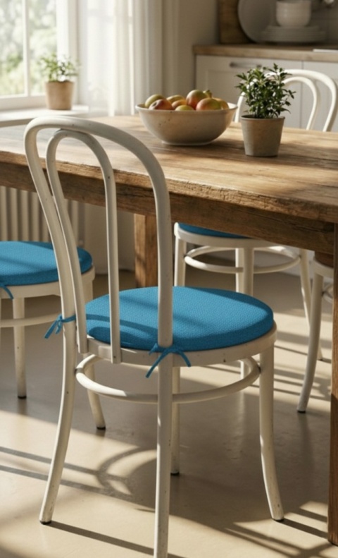 Poduszka na krzesło okrągła DALIA