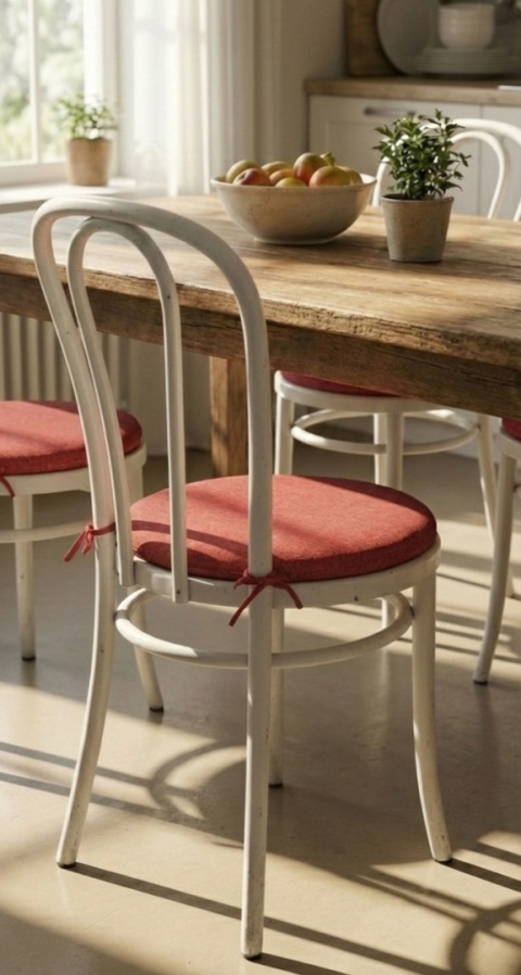 Poduszka na krzesło okrągła DALIA