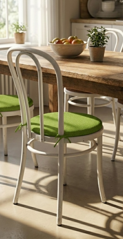 Poduszka na krzesło okrągła DALIA