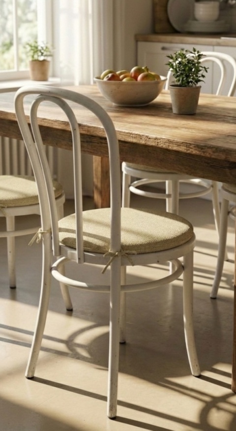 Poduszka na krzesło okrągła DALIA