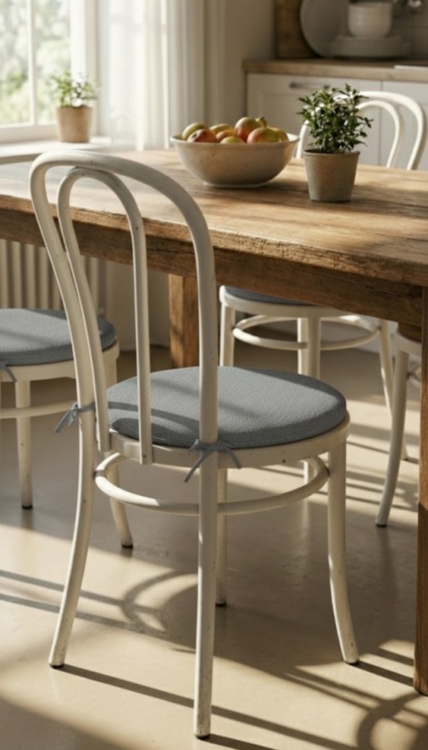 Poduszka na krzesło okrągła DALIA