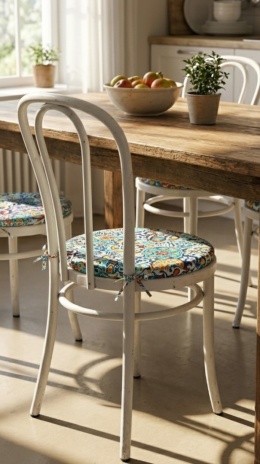 Poduszka na krzesło okrągła DALIA