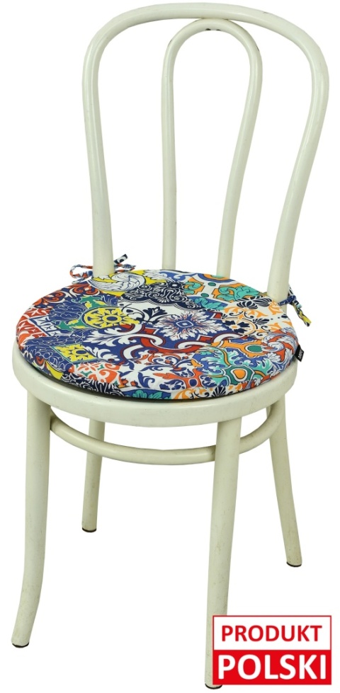 Poduszka na krzesło okrągła DALIA