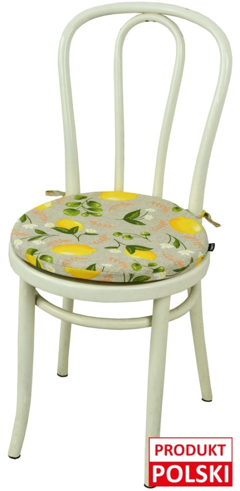 Poduszka na krzesło okrągła DALIA