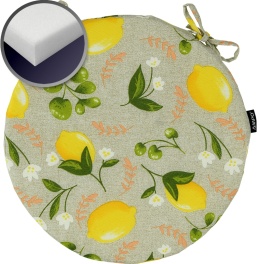 Poduszka na krzesło okrągła DALIA