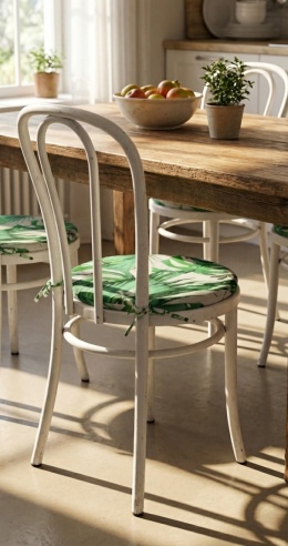 Poduszka na krzesło okrągła DALIA