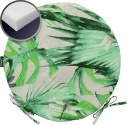 Poduszka na krzesło okrągła DALIA