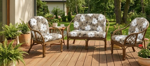 Poduszki na meble rattanowe ATHENA