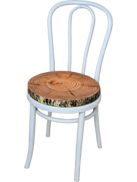 Poduszka na krzesło okrągłe DALIA II wzór OMSZONA (przykładowa aranżacja)